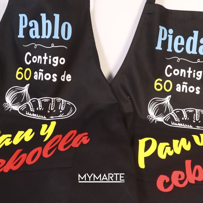 Delantal de cocina con bolsillos 3 Delantal de cocina con bolsillos