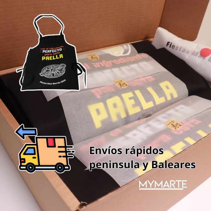 Delantal de cocina con bolsillos 5 Delantal de cocina con bolsillos - Envíos rápidos a toda la peninsula