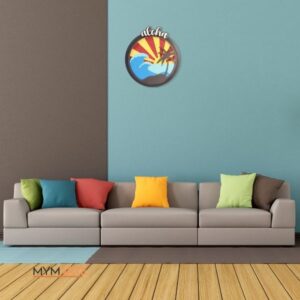 Cuadro circular Aloha