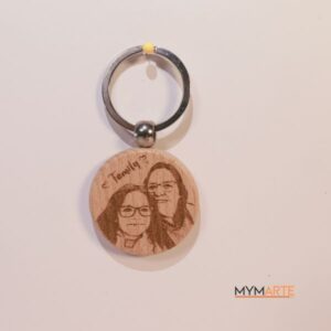Llavero pelton madera Haya