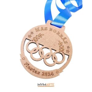 Medalla personalizada MDF