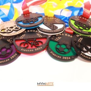 Medallas Metacrilato MDF 8cm