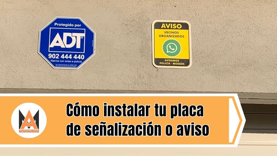 Imagen destacada artículo Blog - Cómo instalar tu placa de señalización o aviso