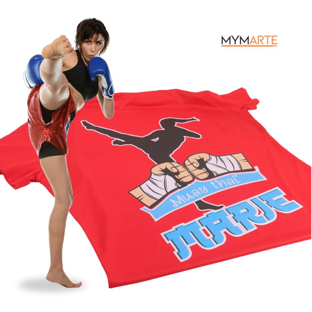 Camiseta deportiva Muay Thai Femenina 3 Camiseta deportiva Muay Thai Femenina - Imagen 3