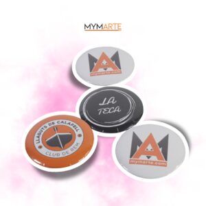 Diseña tu chapa personalizada con Canva 1 Chapa personalizada redonda 58 mm con alfiler