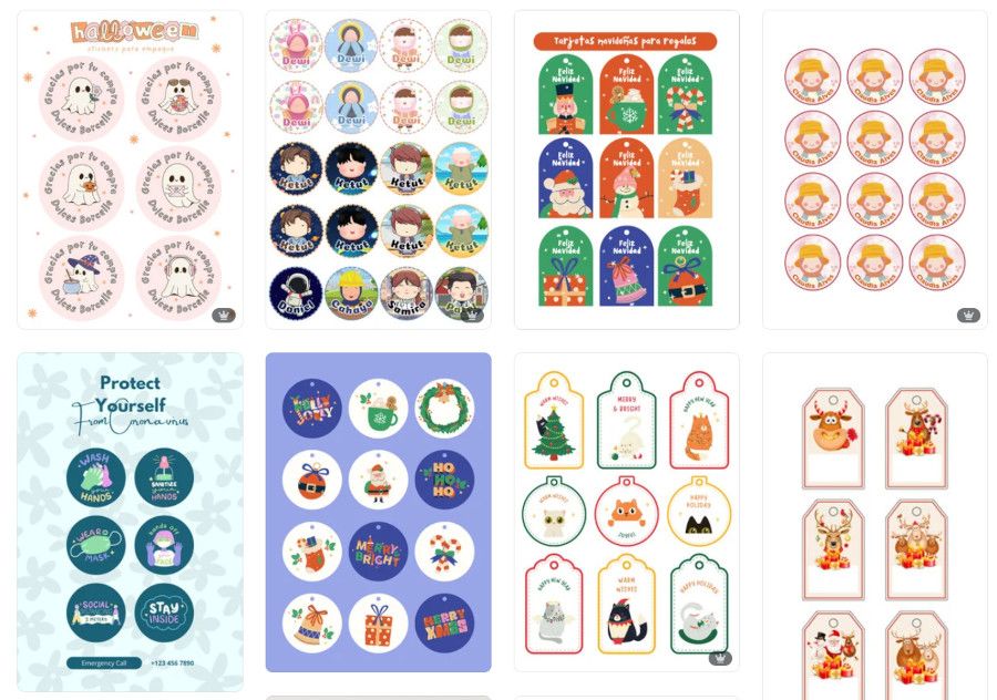 Diseña tu chapa personalizada con Canva 2 Plantillas de chapas en Canva
