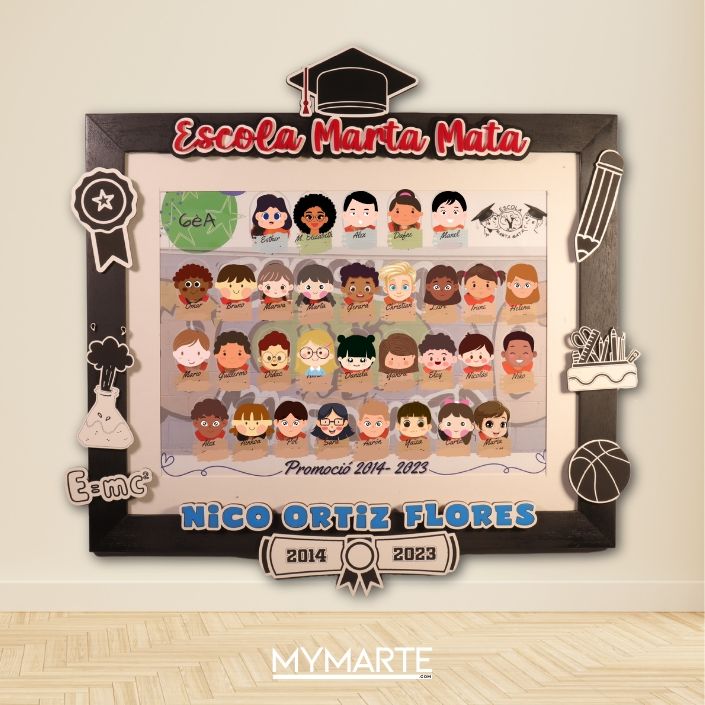 Orla Escolar Diploma 40x60 cm multicapa 1 Orla Escolar Diploma 40x60 cm multicapa