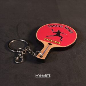 Llavero Tenis de Mesa - Personalizado Clubes