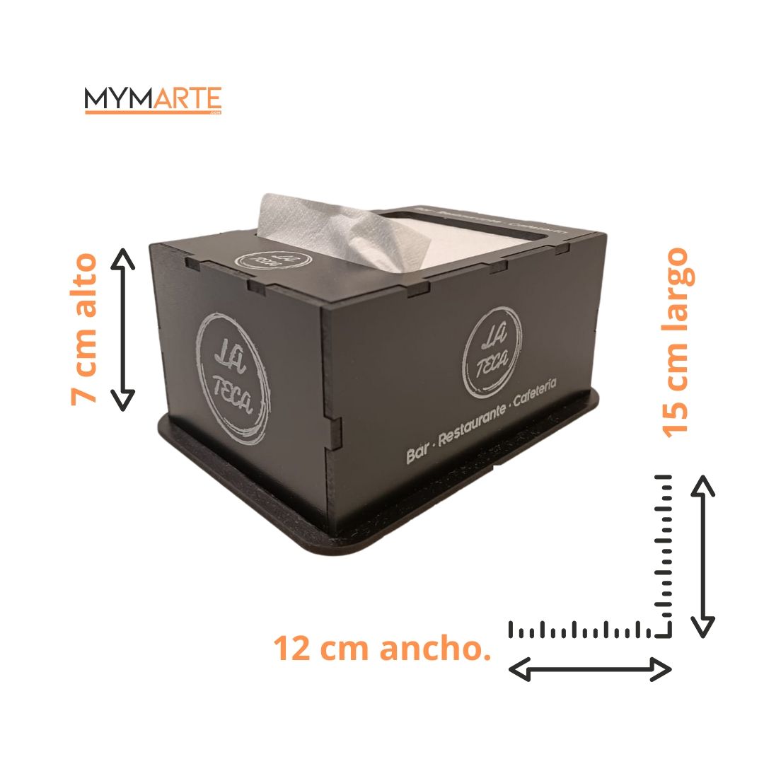 Servilletero hostelería MDF personalizado 5 Servilletero hostelería MDF personalizado