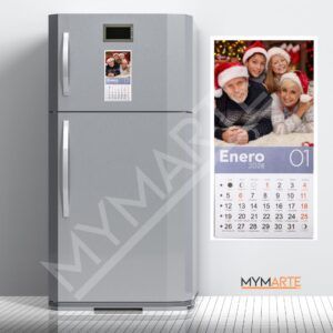 Calendario Imán 100x196mm con Foto